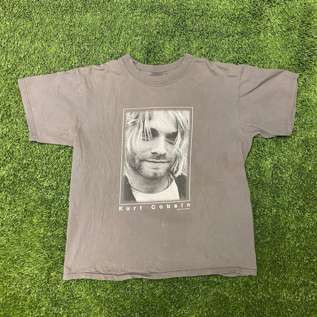 Vintage Kurt Cobain 2002 'The End of Music' Anvil T-Shirt - Banana Stand