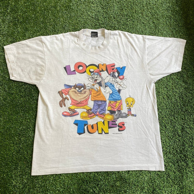 Vintage Looney Tunes 1996 Graphic T-shirt Made in USA - Banana Stand