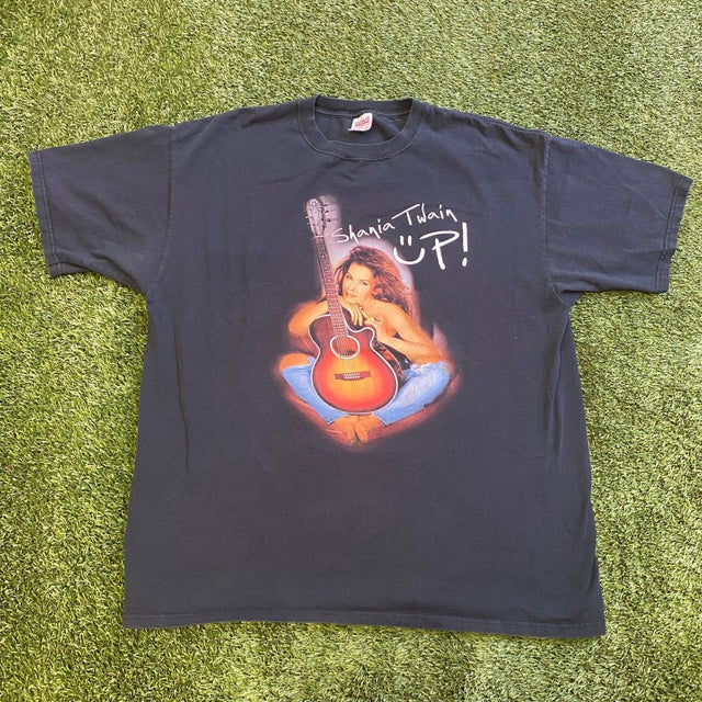 Vintage Shania Twain ' Up' Tour T-shirt, XL - Banana Stand